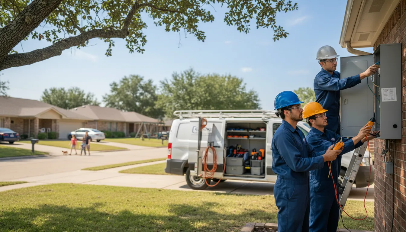 Certified electrician providing emergency electrical services in Oxford, MI